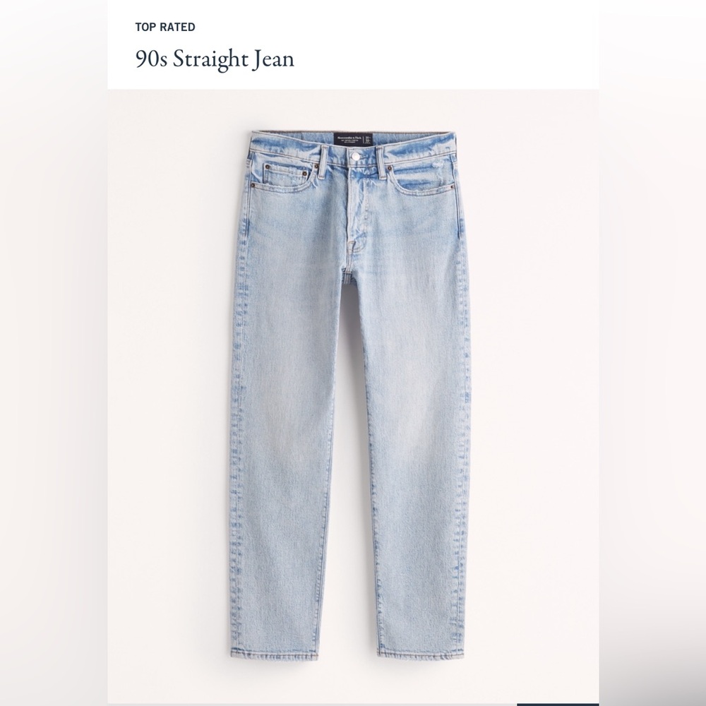 Abercrombie & Fitch 90’s straight jeans